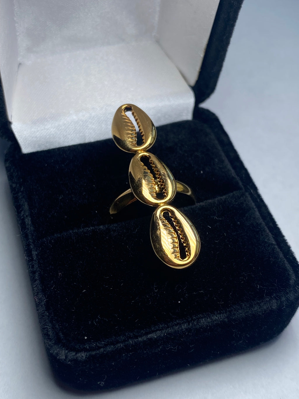 Cowrie Shell Ring
