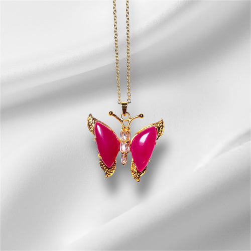 Aurelia Fuchsia Jade Butterfly