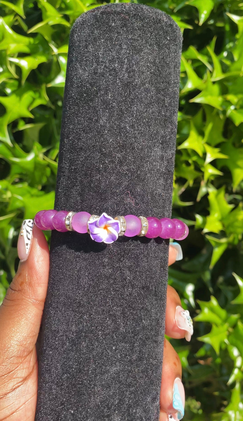 Purple Plumeria