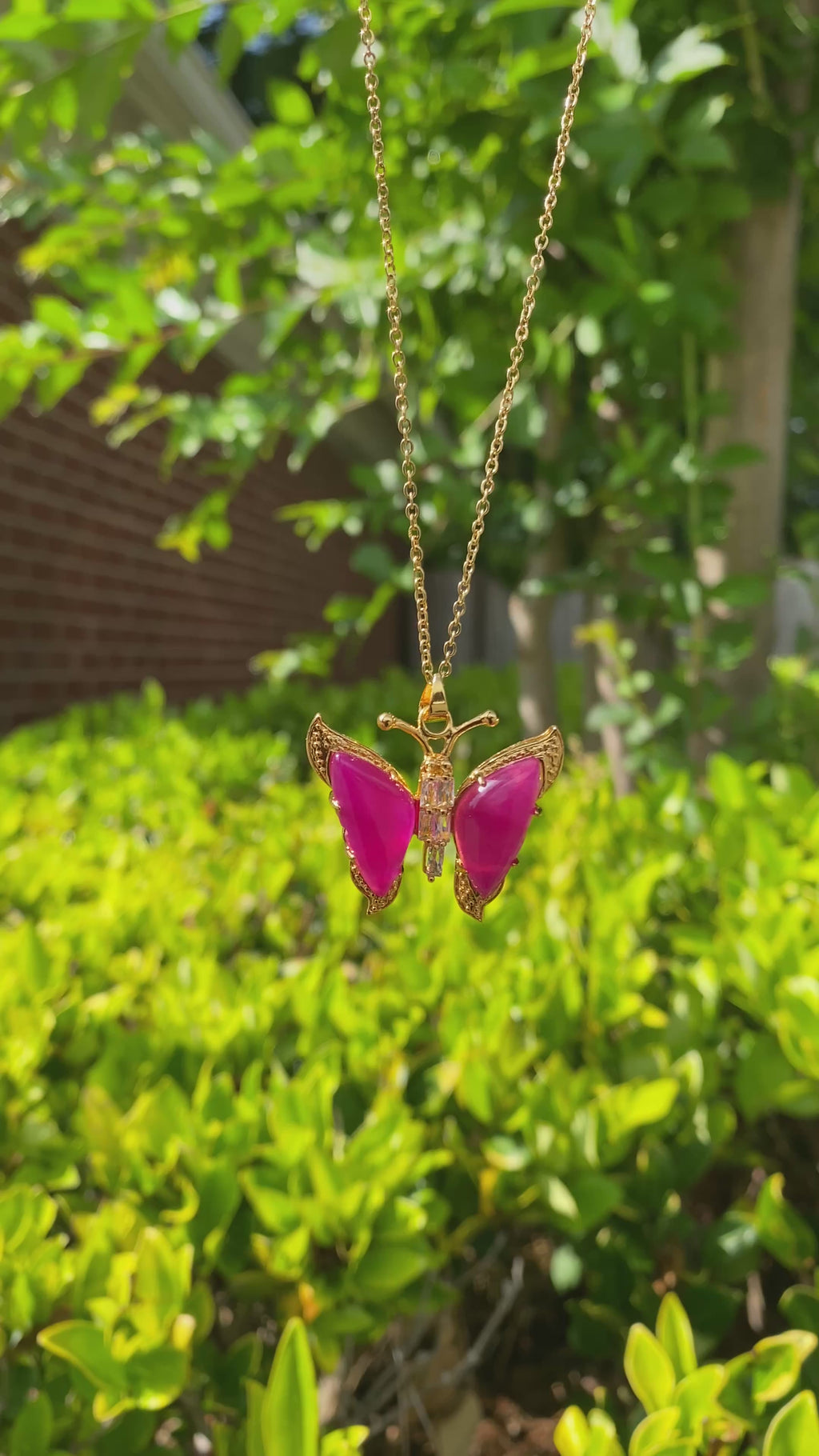 Aurelia Fuchsia Jade Butterfly